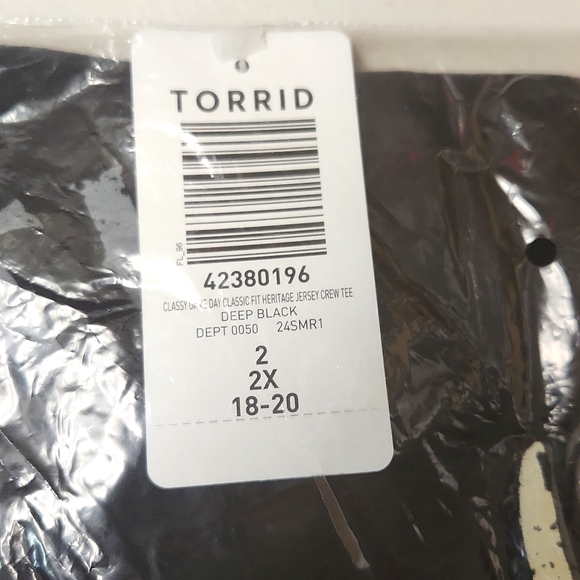 ❤️NWT VINTAGE TORRID TEE - CLASSY UNTIL GAME DAY SKELETON BEER GRAPHIC PLUS SIZE - Picture 6 of 15